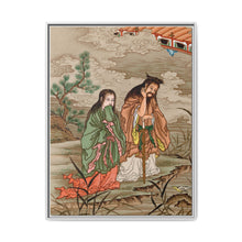 Chinese tales, vintage Japanese painting by G.A. Audsley - NOMADEN ART GALLERY