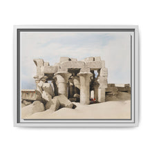 Kom Ombo is an agricultural town in Egypt illustration by David Roberts (1796–1864) - NOMADEN ART GALLERY