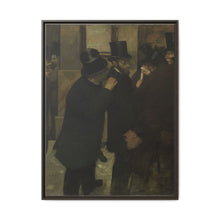 Portraits at the Stock Exchange (1878-1879) by Edgar Degas - NOMADEN ART GALLERY