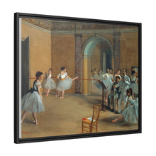 Edgar Degas's The Dance Foyer at the Opera on the rue Le Peletier (1872)