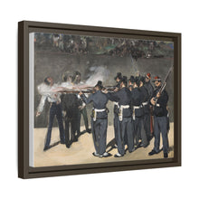 La ejecución del emperador Maximiliano (1867) de Édouard Manet