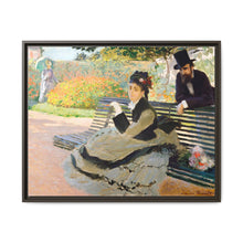 Camille Monet (1847–1879) on a Garden Bench (1873) by Claude Monet - NOMADEN ART GALLERY