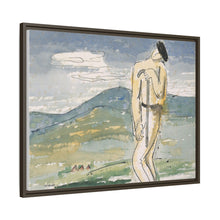 A weary pilgrim (1936) watercolor by Mikulas Galanda