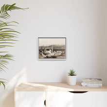 Suez Desert View: Cairo's Citzenib Gate by David Roberts - Antique Wall Art