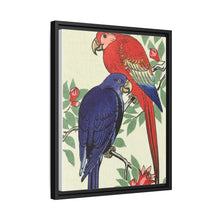 Red and a blue parrot (1925 - 1936) by Ohara Koson