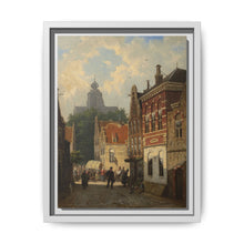 Dutch Street Scene (c. 1850–55) by Cornelis Springer - NOMADEN ART GALLERY