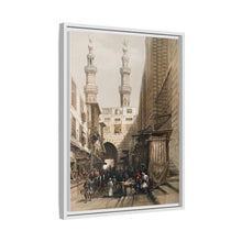 Minarets and grand entrance of the Metwaleys at Cairo illustration by David Roberts (1796–1864)