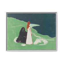 Two Women on the Shore (1898) by Edvard Munch - NOMADEN ART GALLERY