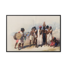 Group of Nubians (Wady Kardasey) illustration by David Roberts (1796–1864) - NOMADEN ART GALLERY