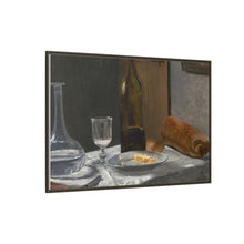 Claude Monet's Still Life with Bottle, Carafe, Bread, and Wine (ca. 1862-1863) - NOMADEN ART GALLERY