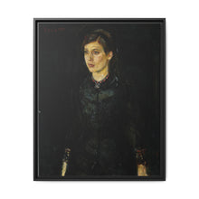 Inger in Black (1884) by Edvard Munch - NOMADEN ART GALLERY