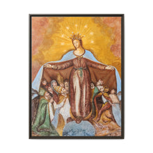 Fresco of Virgin-of-Mercy on the northern wall of the subsidiary church Saint Anna in Saager - NOMADEN ART GALLERY