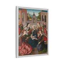 The Virgin and Child with Four Holy Virgins (c. 1495 - c. 1500) by Master of the Virgo inter Virgines