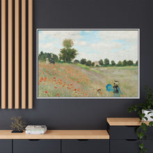 Claude Monet's The Poppy Field near Argenteuil (1873) - NOMADEN ART GALLERY
