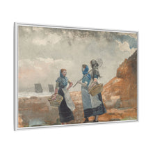 Three Fisher Girls, Tynemouth (1881) by Winslow Homer