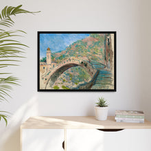 Claude Monet's Bridge at Dolceacqua (1884) - NOMADEN ART GALLERY