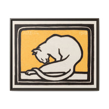 A waxing cat (1918) by Julie de Graag - NOMADEN ART GALLERY