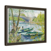 Fishing in Spring, the Pont de Clichy (Asnières) (1887) by Vincent Van Gogh - NOMADEN ART GALLERY