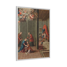 The Visitation and the Birth of Saint John the Baptist (La visitación y el nacimiento de san Juan Bautista) by Nicolás Enríquez