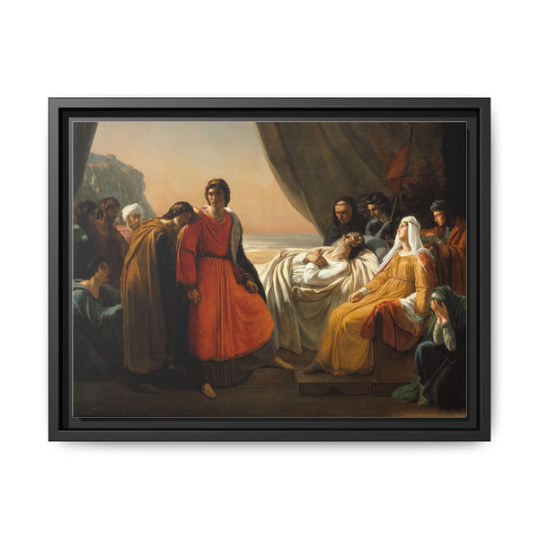 The Death of Saint Louis by Ary Scheffer - NOMADEN ART GALLERY