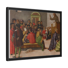 A Franciscan Monk Preaching (ca. 1515-1525 (Renaissance) by School of the Romagna