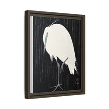 Egret in the rain (1925 - 1936) by Ohara Koson