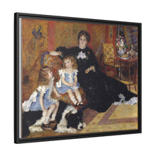 Madame Georges Charpentier (Marguérite-Louise Lemonnier, 1848-1904) y sus hijos, Georgette-Berthe (1872-1945) y Paul-émile-Charles (1875-1895) (1878) de Pierre-Auguste Renoir.