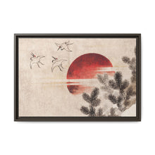 Katsushika Hokusai's birds and sunset, from Album of Sketches (1814) - NOMADEN ART GALLERY