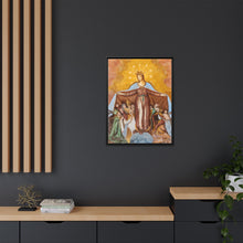 Fresco of Virgin-of-Mercy on the northern wall of the subsidiary church Saint Anna in Saager