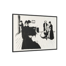 Death in the Sickroom (1896) by Edvard Munch - NOMADEN ART GALLERY