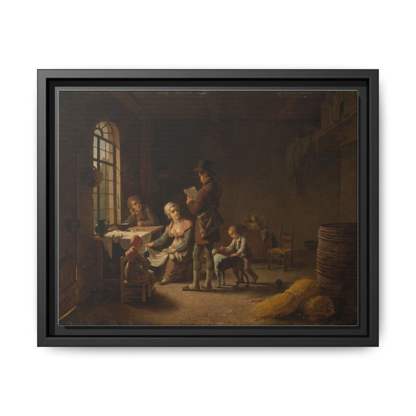 The Letter (1816) by Martin Drölling - NOMADEN ART GALLERY