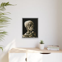 Vincent van Gogh's (1886) Head of a skeleton with a burning cigarette. - NOMADEN ART GALLERY