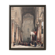 Interior of the mosque of the Metwalys (Metwalis) illustration by David Roberts (1796–1864) - NOMADEN ART GALLERY