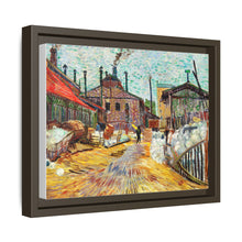 The Factory (1887) by Vincent Van Gogh. Original from the Barnes Foundation. - NOMADEN ART GALLERY