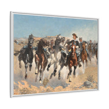 Dismounted: The Fourth Troopers Moving the Led Horses (1890) by Frederic Remington