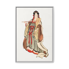 Benten (Goddess of Love) (18th–19th century), vintage Japanese woman illustration by Katsushika Hokusai. - NOMADEN ART GALLERY