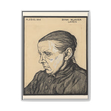 Portret van Dina Klaver (1916) by Julie de Graag - NOMADEN ART GALLERY