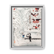 Snow at Asakusa, Yedo, Musashi Province print in high resolution by Hiroaki Takahashi (1871–1945) - NOMADEN ART GALLERY