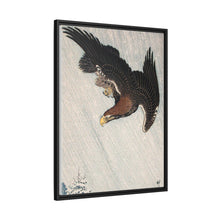 Eagle Flying in Snow (1933) by Ohara Koson