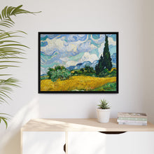 Vincent Van Gogh's Wheat Field with Cypresses (1889). Famous painting, original from the MET Museum - NOMADEN ART GALLERY