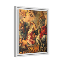 The martyrdom of Saint Apollonia. Oil painting after Jacob Jordaens.