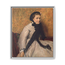 Portrait of a Woman in Gray (ca. 1685) by Edgar Degas - NOMADEN ART GALLERY
