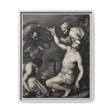 The martyrdom of Saint Laurence of Rome. Etching after J. Ribera. - NOMADEN ART GALLERY