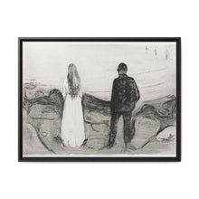 Two Human Beings. The Lonely Ones (1894) by Edvard Munch - NOMADEN ART GALLERY