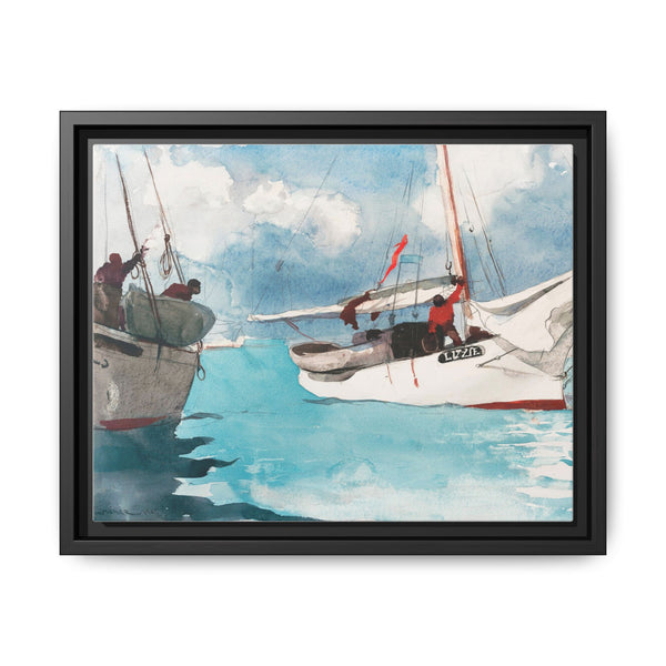 Fishing Boats, Key West (1903) by Winslow Homer - NOMADEN ART GALLERY