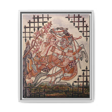 A scene from the Ramayana: Hanuman catching Virunyananti . Gouache painting by a Thai artist. - NOMADEN ART GALLERY