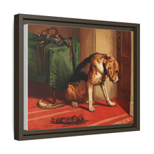 Suspense (1877) by sir Edwin Landseer, a Victorian bloodhound mastiff waiting. - NOMADEN ART GALLERY