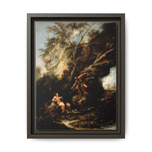 Landscape with the Temptation of Christ by Alessandro Magnasco and Antonio Francesco Peruzzini - NOMADEN ART GALLERY