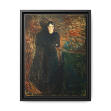 Lady in Black by Edvard Munch - NOMADEN ART GALLERY