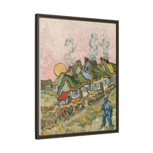 Houses and Figure by Vincent van Gogh - NOMADEN ART GALLERY